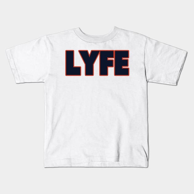 Chicago LYFE!!! Kids T-Shirt by OffesniveLine